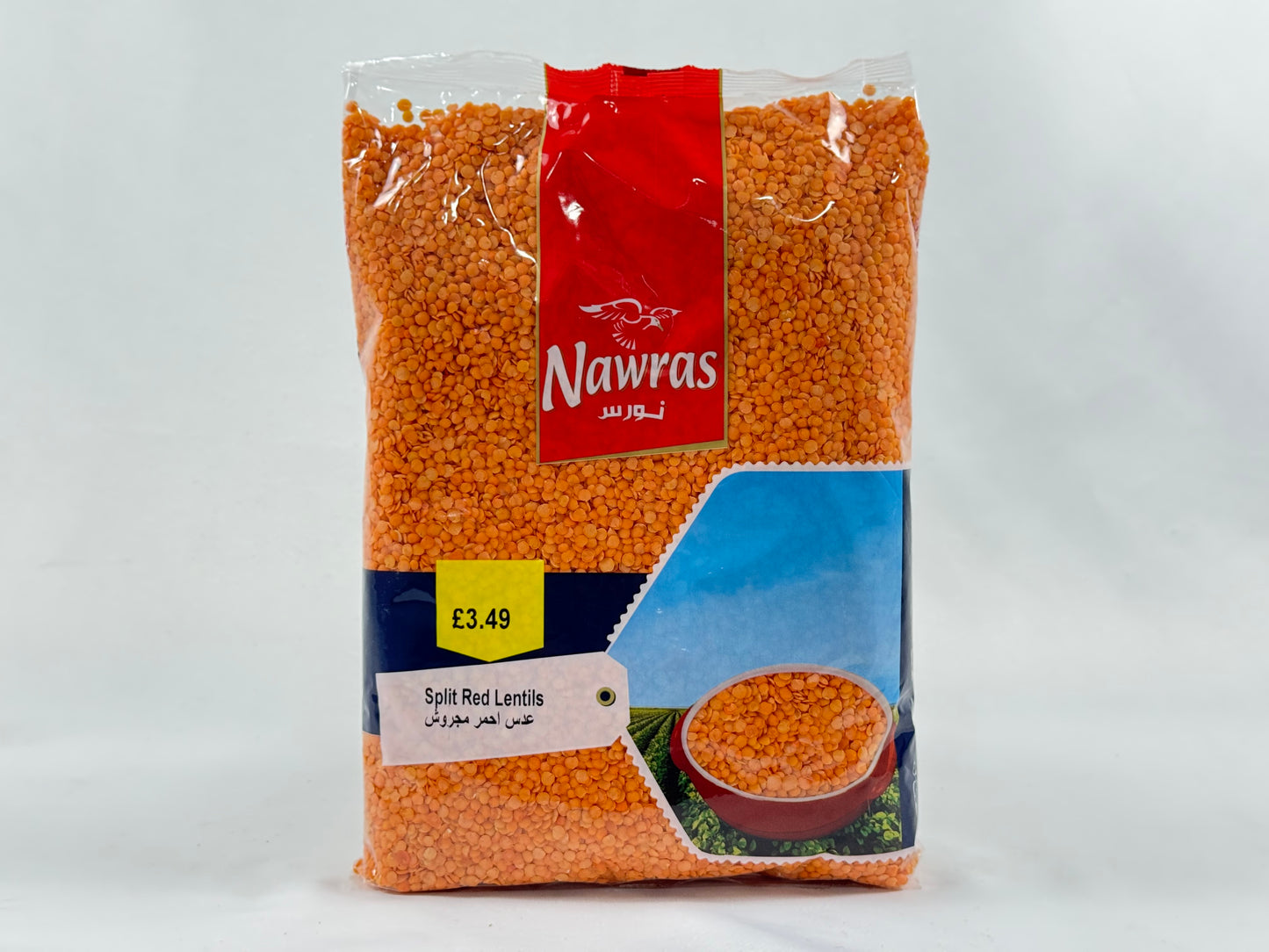 Nawras Red Lentils 8x2Kg