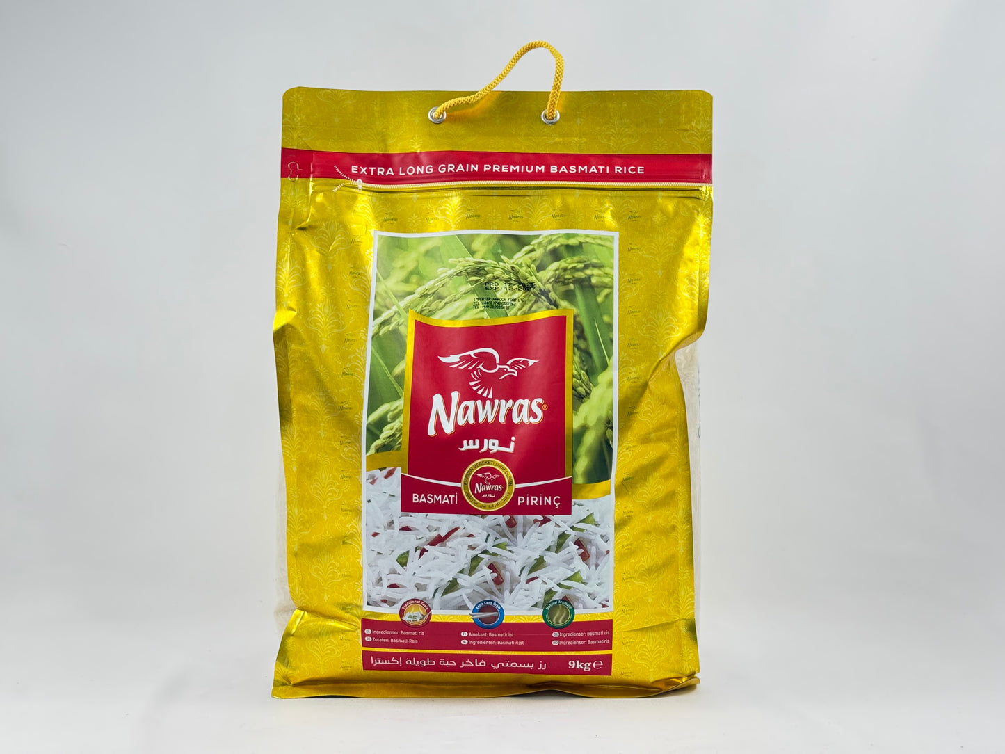 Nawras Basmati Rice 2x9Kg