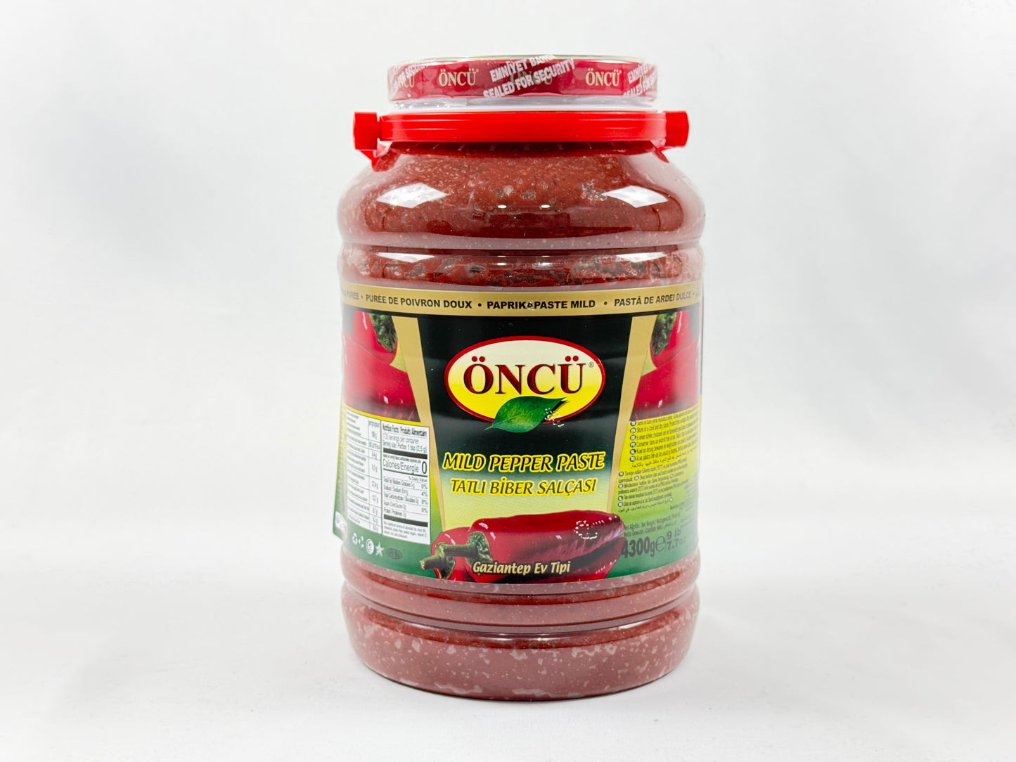 Oncu mild pepper paste 4x4.3kg