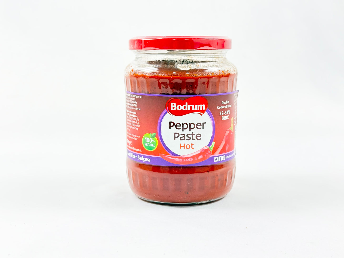 Bodrum Pepper Paste (Hot) 6x700g