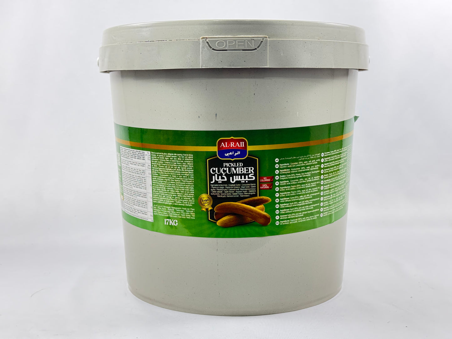 AL Raii Pickled Cucumber 17Kg