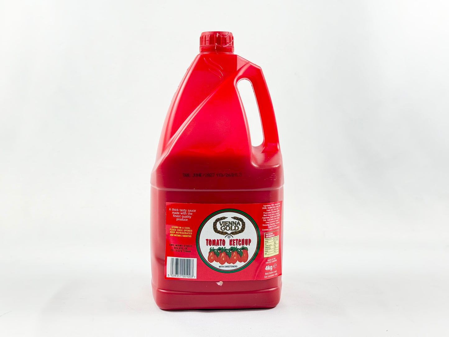 Vienna Gold Tomato Ketchup Bottle 2x4Kg