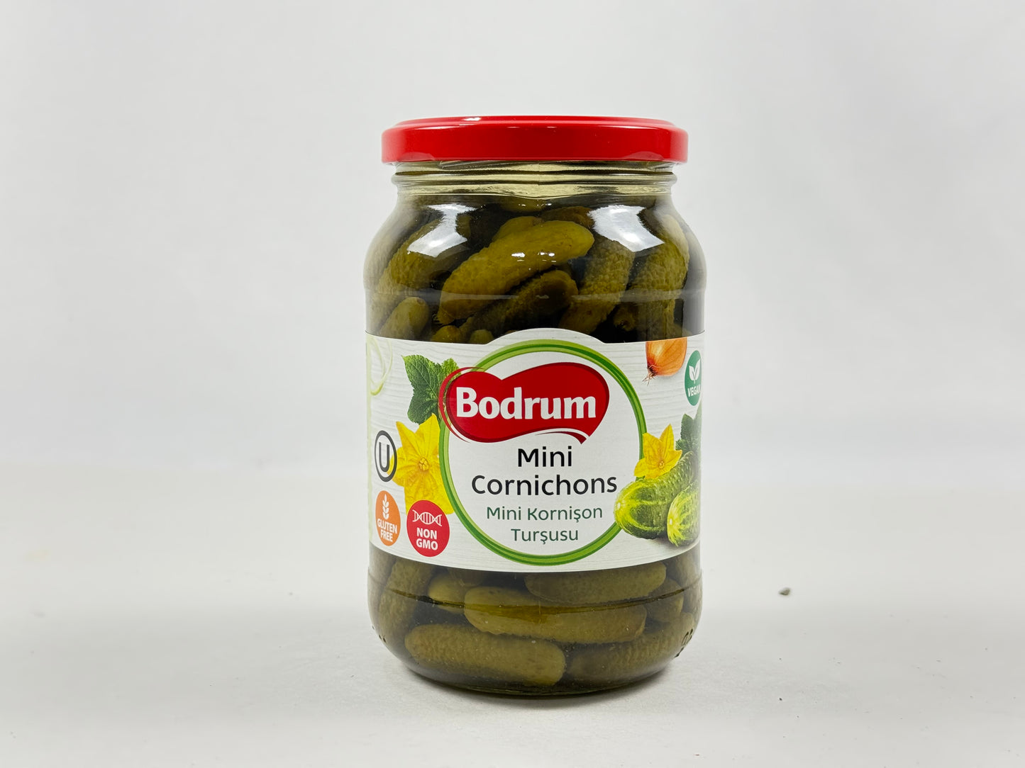 Bodrum Mini Cornichons 12x480g