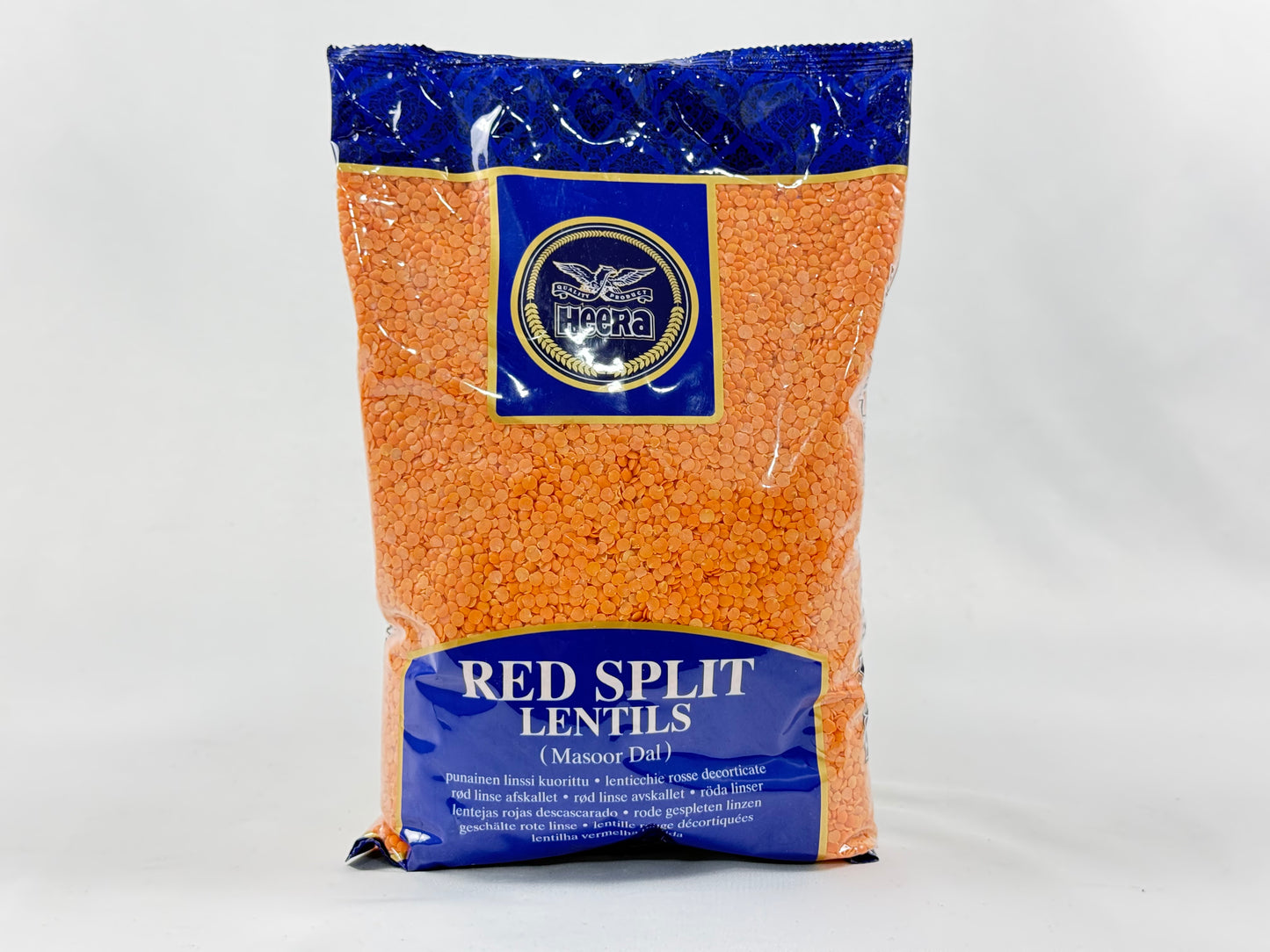 Heera Red Split Lentils 6x2Kg