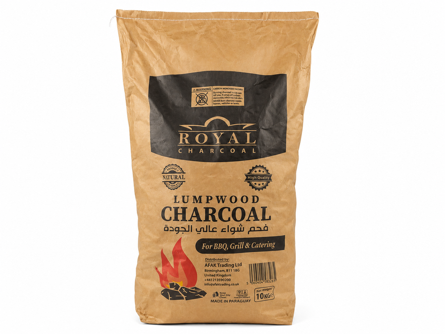 Royal Charcoal Lumpwood 10kg