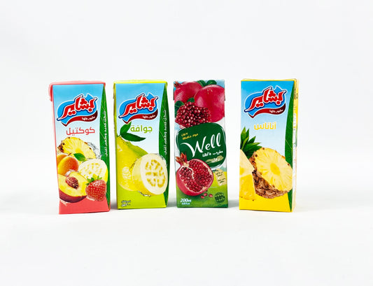 Bashayer Fruit Juice 27x200ml