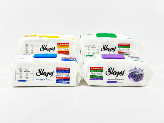 Sleepy Easy Clean wet wipes 12x100
