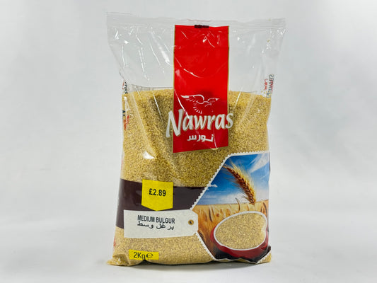 Nawras Medium Bulgur 8x2Kg