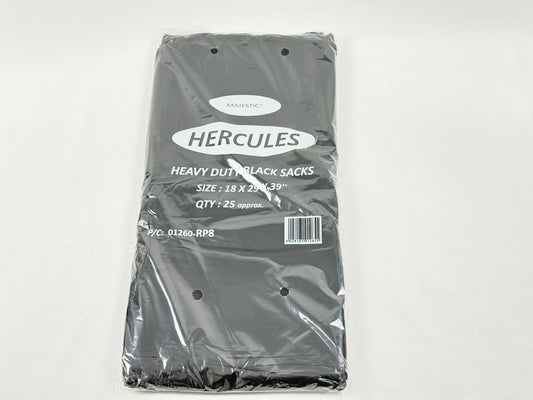 Hercules Heavy Duty Black Sack 200pcs