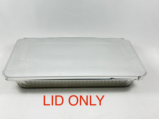 Full Deep Foil Tray Lid 50pcs