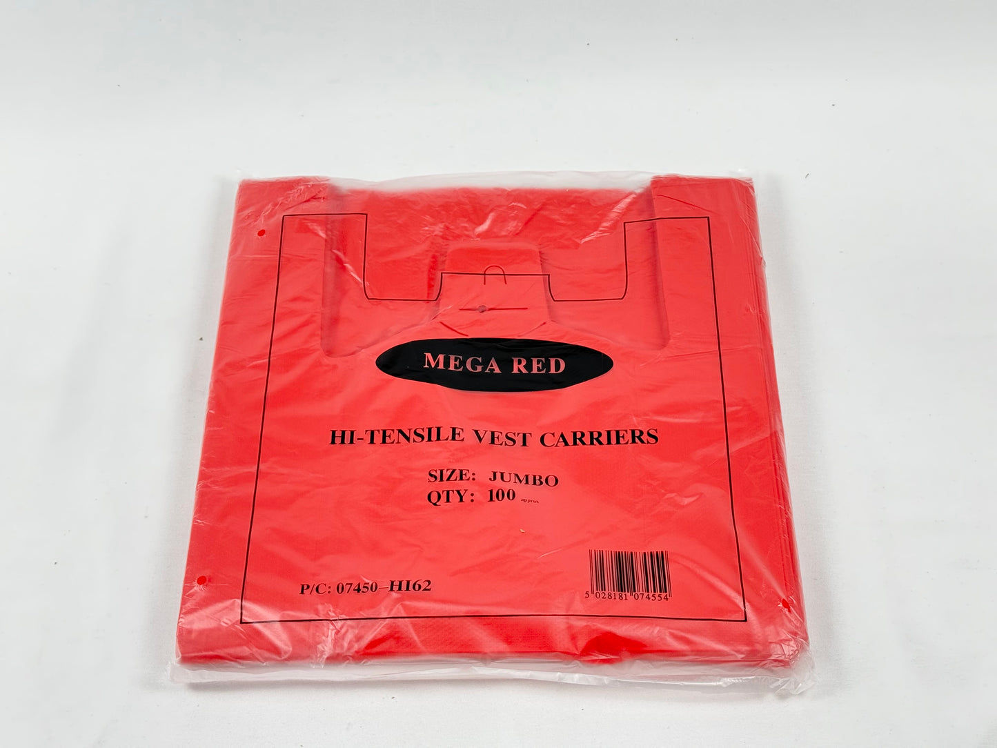 Mega Red Vest Carrier 10x100
