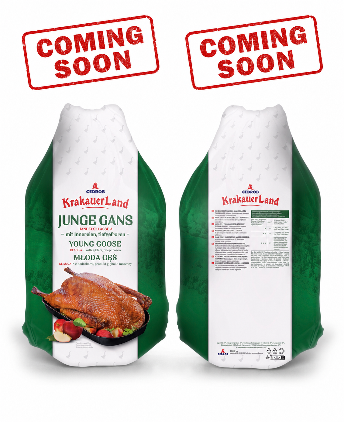 Krakauer Land Halal Froozen Goose (قاز)