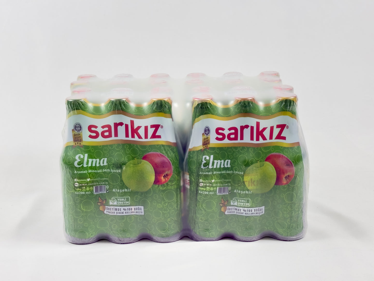 Sarikiz fruit soda 24x200ml