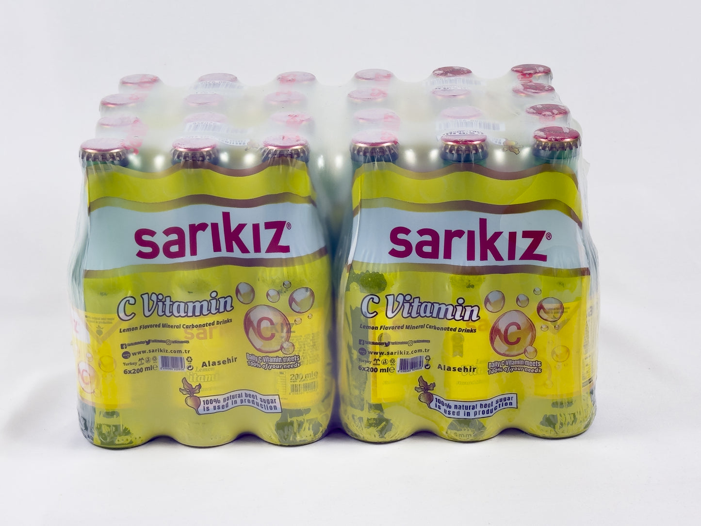 Sarikiz fruit soda 24x200ml