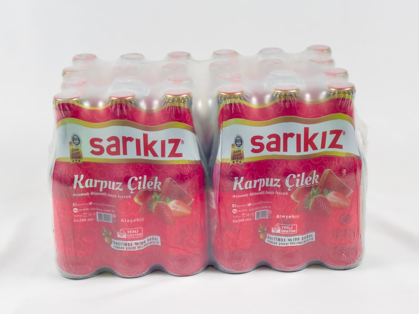 Sarikiz fruit soda 24x200ml