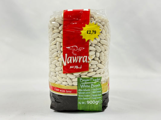 Nawras White Beans 10x900g