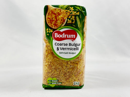 Bodrum Coarse Bulgur with Vermicelli 6x1Kg
