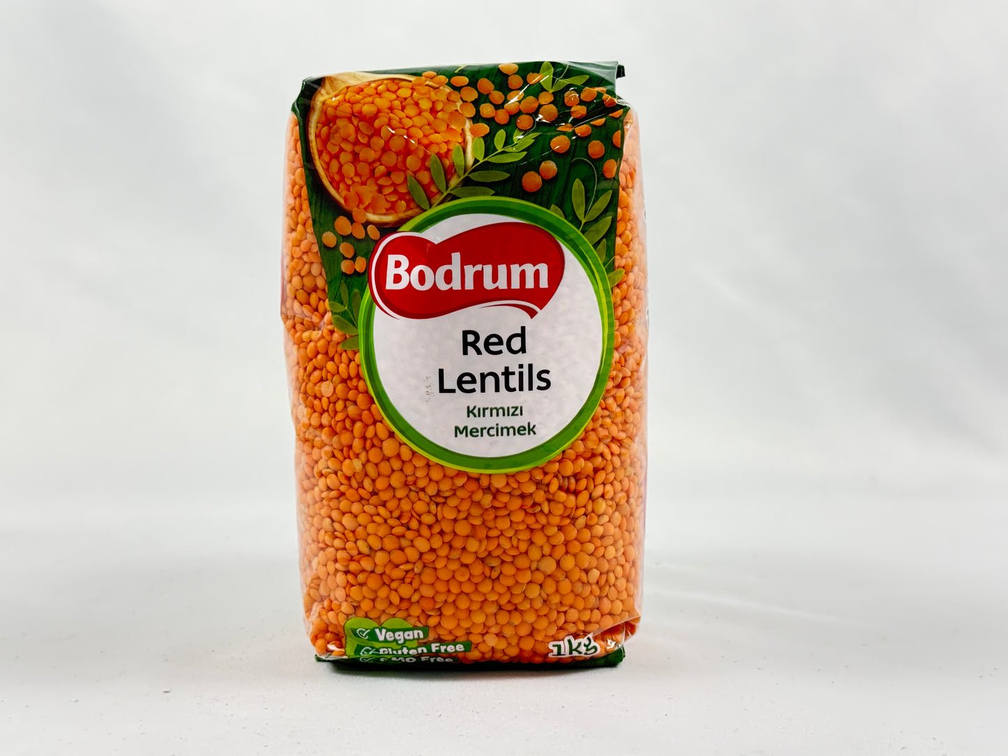 Bodrum Red Lentils Whole 6x1Kg