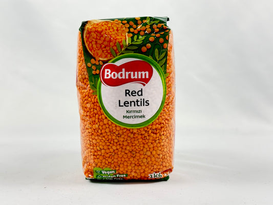 Bodrum Red Lentils Whole 6x1Kg