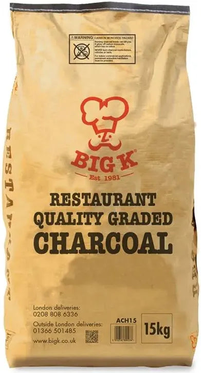 Big K Restaurant Quality Charcoal 15Kg