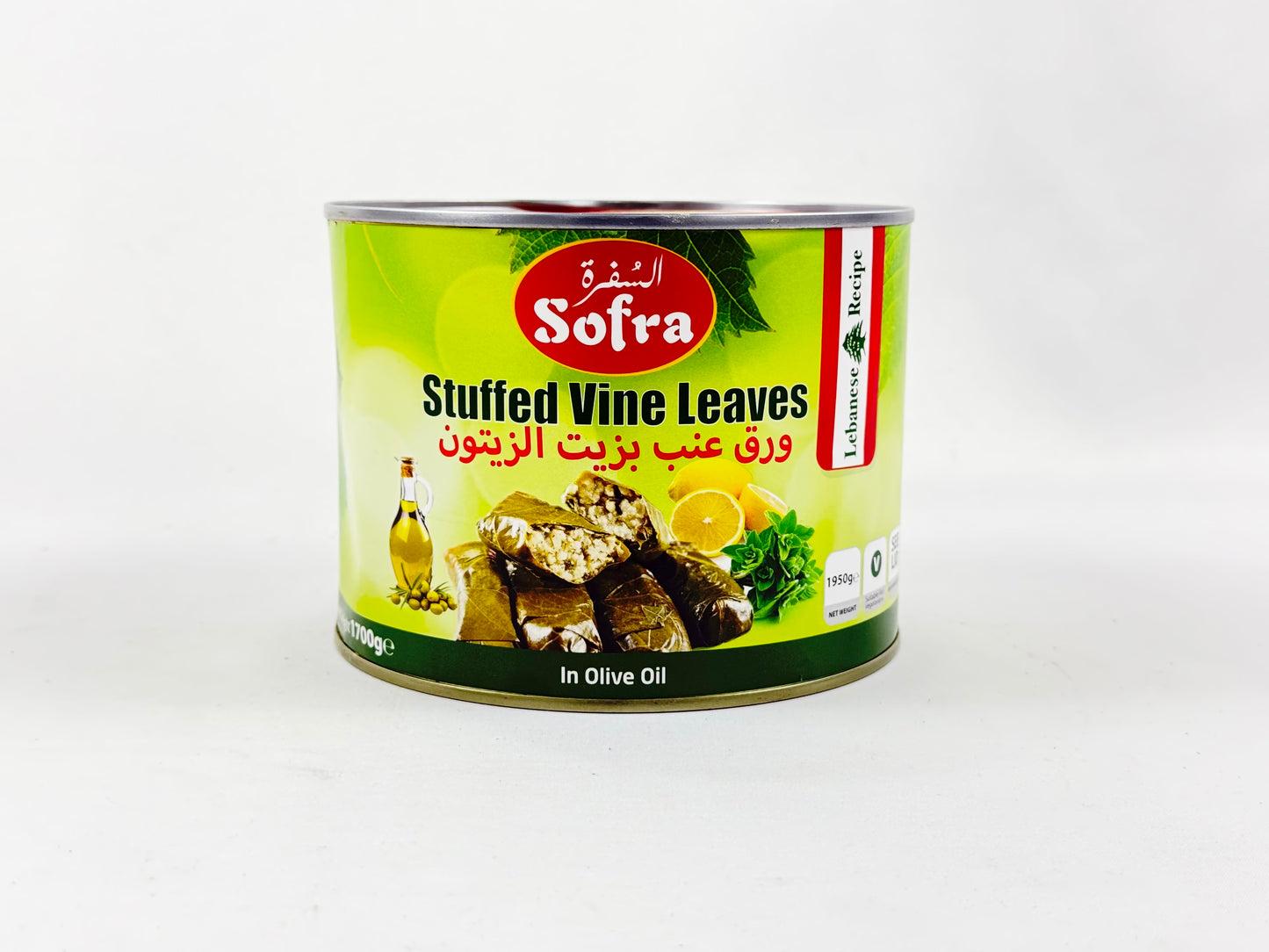 Sofra Stuffed Vine Lebanese 6x3L