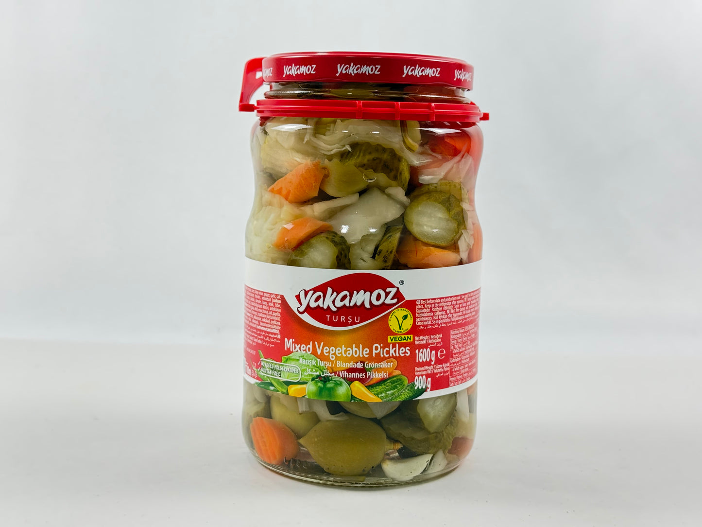 Yalamoz Mixed Vegetable Pickles 4x5L